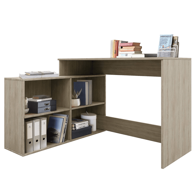 Casa si Gradina - Mobilier - Mese si birouri - Birouri - Birou PC, stejar sonoma, universal, KORNER 2 NEW - Infinity.ro