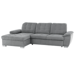 Casa si Gradina - Mobilier - Canapele si coltare - Coltare - Coltar, mustar tesatura, gri, stanga, EVANGELIN - Infinity.ro