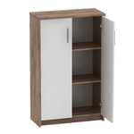 Casa si Gradina - Mobilier - Dulapuri si sifoniere - Dulapuri - Dulap de birou, kraft dunkel/alb, JOHAN 2 NEW 13 - Infinity.ro