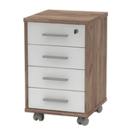 Casa si Gradina - Mobilier - Dulapuri si sifoniere - Dulapuri - Dulapior cu incuietoare, kraft dunkel/alb, JOHAN 2 NEW 12 - Infinity.ro