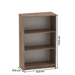 Casa si Gradina - Mobilier - Biblioteci si rafturi - Biblioteci - Biblioraft birou, kraft dunkel/alb, JOHAN 2 NEW 03 - Infinity.ro