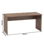 Casa si Gradina - Mobilier - Mese si birouri - Mese bucatarie si dining - Masa de scris, kraft dunkel, JOHAN 2 NEW 01 - Infinity.ro