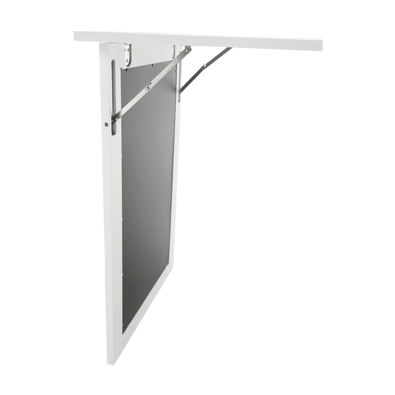 Casa si Gradina - Mobilier - Mese si birouri - Mese living - Masa plianta, de perete cu tabla de creta, alba, ZALMAN - Infinity.ro