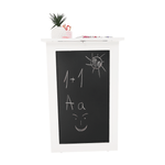 Casa si Gradina - Mobilier - Mese si birouri - Mese living - Masa plianta, de perete cu tabla de creta, alba, ZALMAN - Infinity.ro