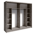 Casa si Gradina - Mobilier - Dulapuri si sifoniere - Dulapuri - Dulap cu oglinda, stejar welington, TOGOS - Infinity.ro