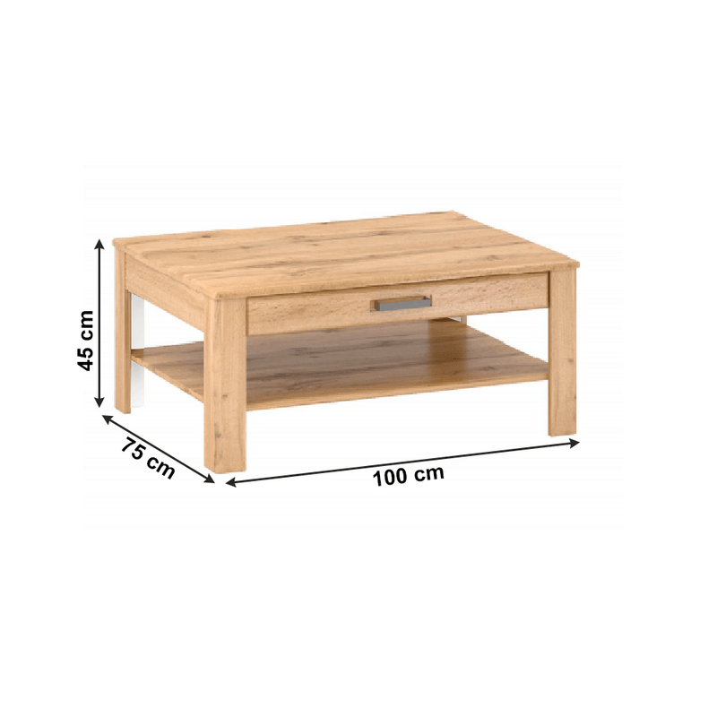 Casa si Gradina - Mobilier - Mese si birouri - Masute de cafea - Masuta de cafea, stejar apalache, PUSAN T - Infinity.ro