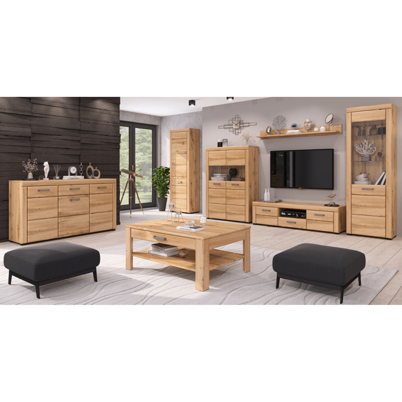 Casa si Gradina - Mobilier - Dulapuri si sifoniere - Dulapuri pantofi - Pantofar, stejar apalache, PUSAN Y - Infinity.ro