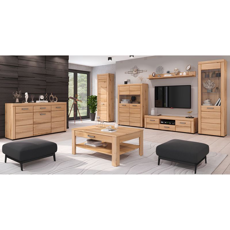 Casa si Gradina - Mobilier - Biblioteci si rafturi - Rafturi - Raft, stejar apalache, PUSAN D - Infinity.ro