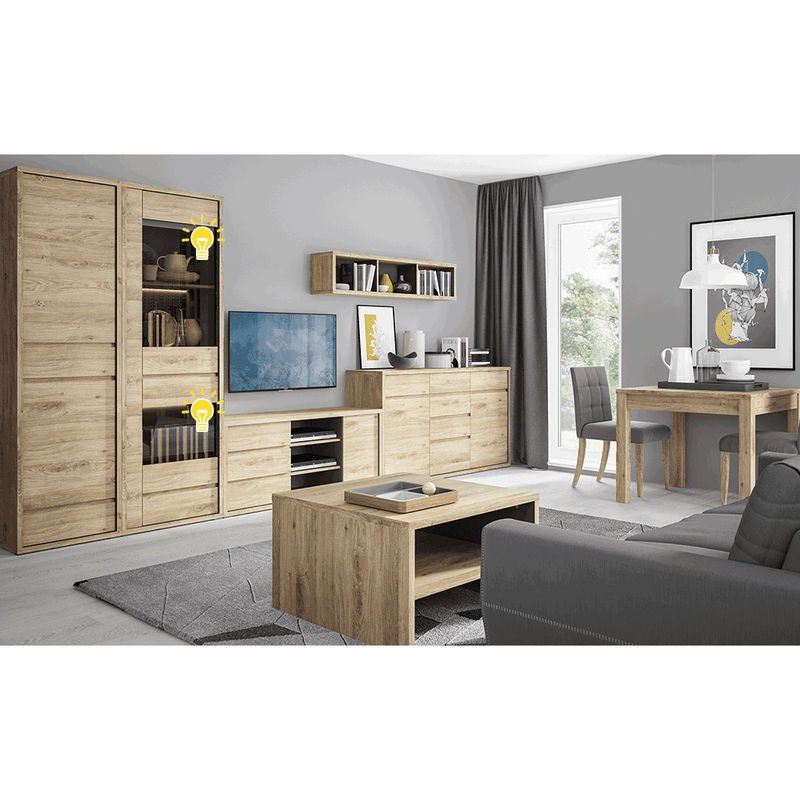 Casa si Gradina - Corpuri si surse de iluminat - Benzi LED - Iluminare cu LED, 2 puncte, alb cald, SHELDON - Infinity.ro