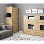 Casa si Gradina - Mobilier - Biblioteci si rafturi - Rafturi - Raft jos, stejar shetland, SHELDON TIP 31 - Infinity.ro