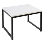 Casa si Gradina - Mobilier - Mese si birouri - Masute de cafea - Set 2 masute de cafea, alb mat/negru, KASTLER NEW TYP 2 - Infinity.ro