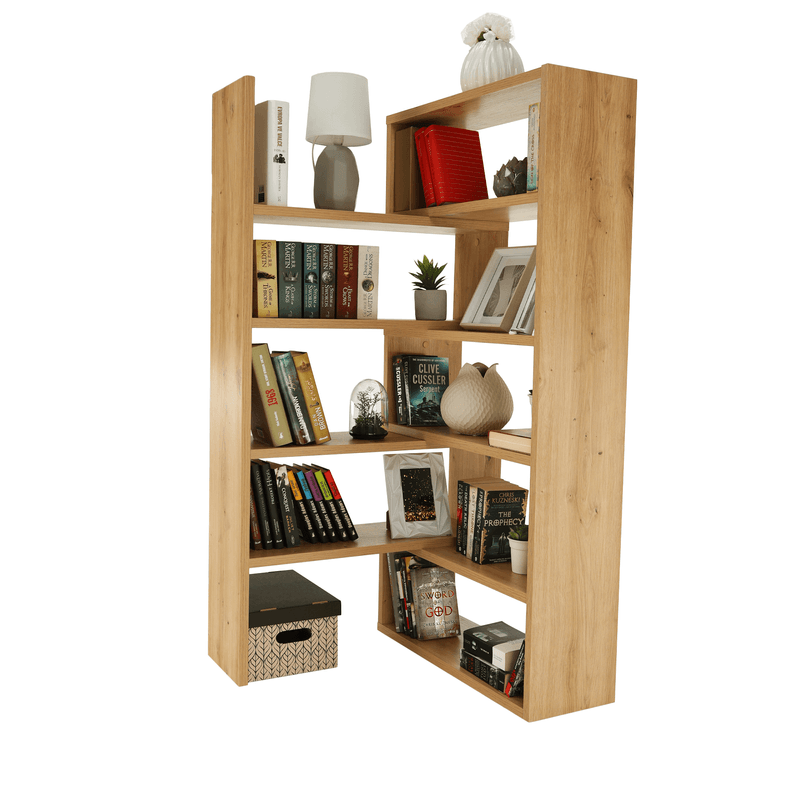 Casa si Gradina - Mobilier - Biblioteci si rafturi - Rafturi - Raft, stejar artizan, KLOE II - Infinity.ro