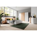 Casa si Gradina - Mobilier - Comode si corpuri - Comode - Comoda 2D4S, alb / stejar craft auriu, TRIO - Infinity.ro