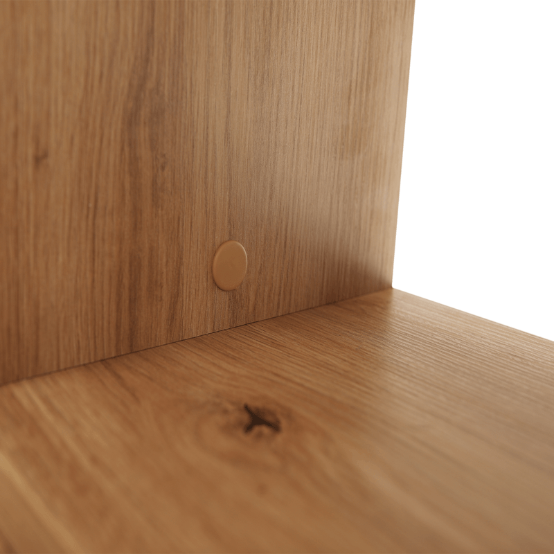 Casa si Gradina - Mobilier - Biblioteci si rafturi - Rafturi - Raft, stejar artizan, KLOE II - Infinity.ro