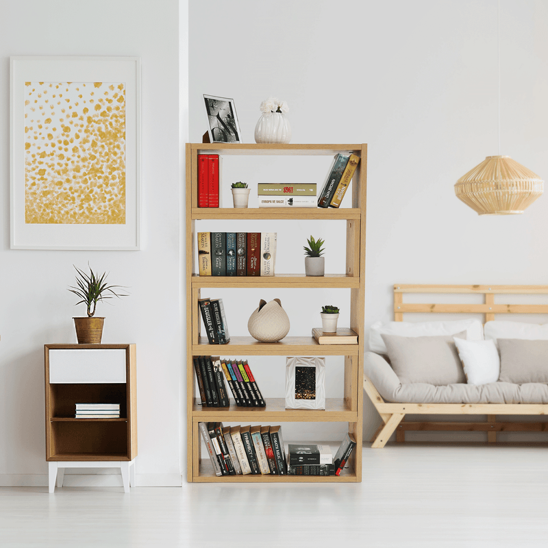 Casa si Gradina - Mobilier - Biblioteci si rafturi - Rafturi - Raft, stejar artizan, KLOE II - Infinity.ro