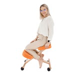 Casa si Gradina - Mobilier - Scaune si fotolii - Scaune - Scaun ergonomic, portocale/ fag, FLONET - Infinity.ro