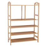 Casa si Gradina - Mobilier - Organizare si depozitare - Organizator incaltaminte - Suport pentru pantofi, bambus natural, AVIRO - Infinity.ro