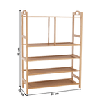 Casa si Gradina - Mobilier - Organizare si depozitare - Organizator incaltaminte - Suport pentru pantofi, bambus natural, AVIRO - Infinity.ro