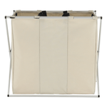 Casa si Gradina - Sanitare - Suporturi si accesorii baie - Accesorii baie - Cos de rufe din panza, gri-bej, LAUNDRY NEW TYP 3 - Infinity.ro