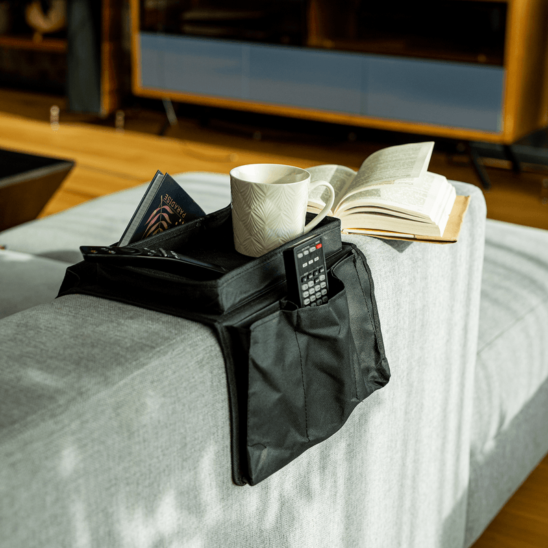 Casa si Gradina - Mobilier - Mese si birouri - Masute de cafea - Organizator canapea, negru, IPRES - Infinity.ro