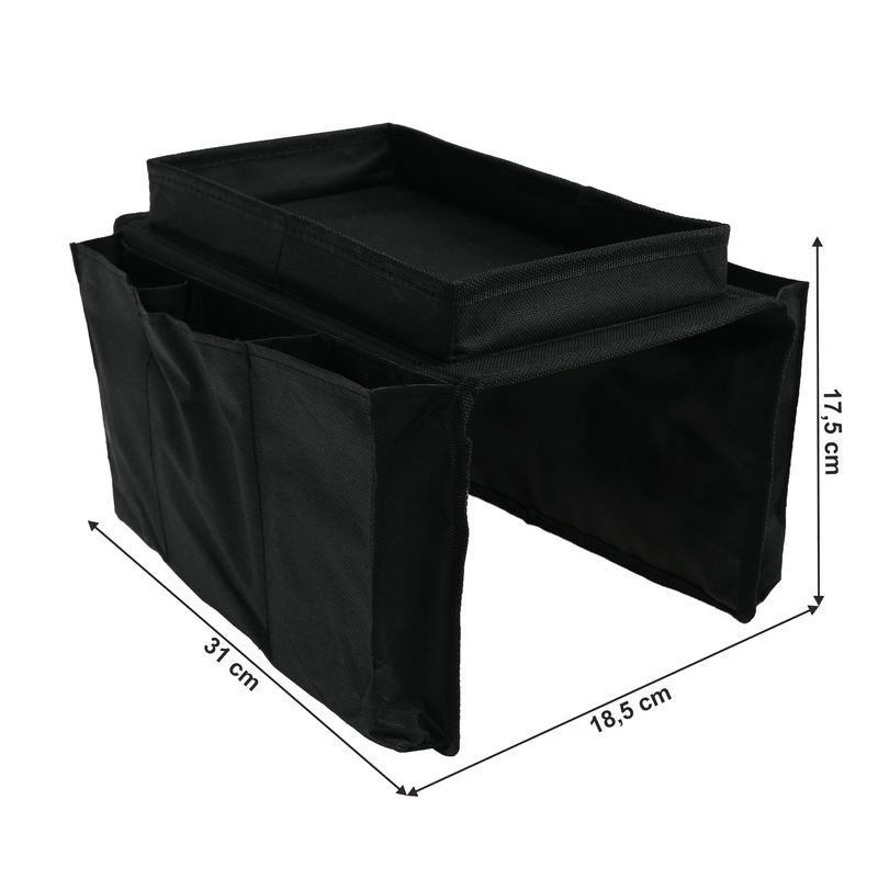 Casa si Gradina - Mobilier - Mese si birouri - Masute de cafea - Organizator canapea, negru, IPRES - Infinity.ro