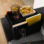 Casa si Gradina - Mobilier - Mese si birouri - Masute de cafea - Organizator canapea, negru, IPRES - Infinity.ro