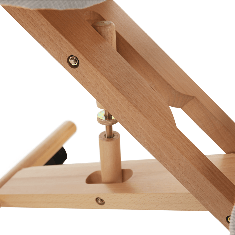 Casa si Gradina - Mobilier - Scaune si fotolii - Scaune - Scaun genunchi ergonomic, gri-maro Taupe / fag, FLONET - Infinity.ro