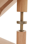 Casa si Gradina - Mobilier - Scaune si fotolii - Scaune - Scaun genunchi ergonomic, gri-maro Taupe / fag, FLONET - Infinity.ro