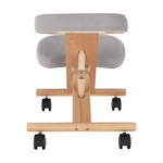 Casa si Gradina - Mobilier - Scaune si fotolii - Scaune - Scaun genunchi ergonomic, gri-maro Taupe / fag, FLONET - Infinity.ro