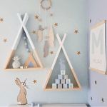 Casa si Gradina - Mobilier - Biblioteci si rafturi - Rafturi - Raft pentru copii, alb / natural, JOLI - Infinity.ro