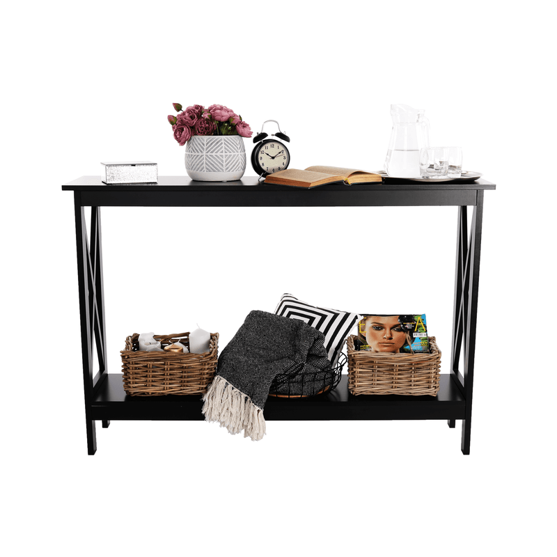 Casa si Gradina - Mobilier - Comode si corpuri - Console - Consola, neagra, APOLOS - Infinity.ro