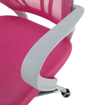 Casa si Gradina - Mobilier - Scaune si fotolii - Fotolii - Fotoliu de birou, roz/alb, SANAZ TYP 2 - Infinity.ro