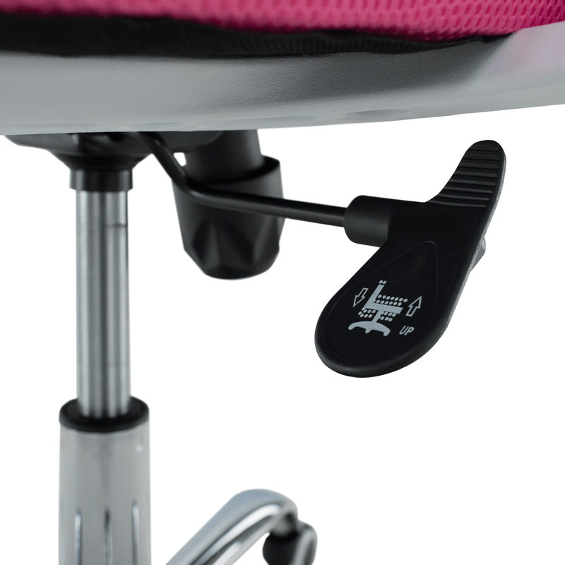 Casa si Gradina - Mobilier - Scaune si fotolii - Fotolii - Fotoliu de birou, roz/alb, SANAZ TYP 2 - Infinity.ro