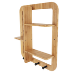 Casa si Gradina - Mobilier - Biblioteci si rafturi - Rafturi - Raft, bambus natural, ARTID TYP 2 - Infinity.ro