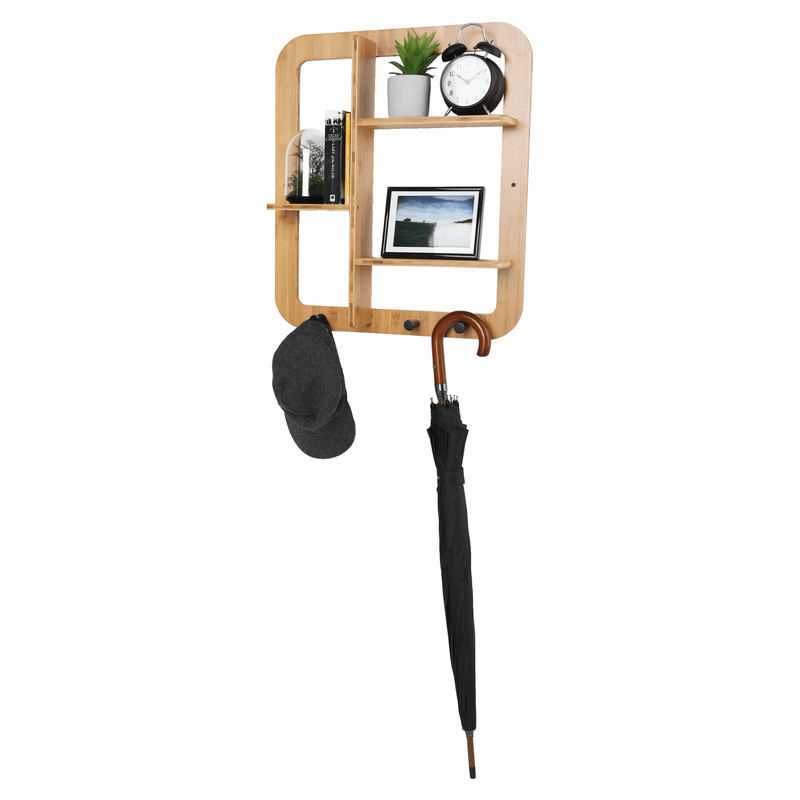 Casa si Gradina - Mobilier - Biblioteci si rafturi - Rafturi - Raft, bambus natural, ARTID TYP 2 - Infinity.ro