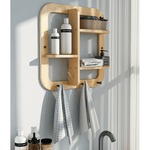 Casa si Gradina - Mobilier - Biblioteci si rafturi - Rafturi - Raft, bambus natural, ARTID TYP 2 - Infinity.ro