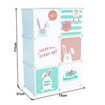 Casa si Gradina - Mobilier - Dulapuri si sifoniere - Dulapuri - Dulap pentru copii, model albastru /model pentru copii, EDRIN - Infinity.ro