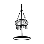 Casa si Gradina - Gradina si terasa - Mobilier exterior - Scaune si sezlonguri gradina - Scaun suspendabil, negru, AMADO 2 NEW - Infinity.ro