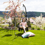 Casa si Gradina - Gradina si terasa - Mobilier exterior - Scaune si sezlonguri gradina - Scaun suspendabil, negru, AMADO 2 NEW - Infinity.ro