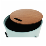 Casa si Gradina - Mobilier - Scaune si fotolii - Tabureti - Taburet cu spatiu de depozitare, neo menta/natural/negru, MOSAI - Infinity.ro