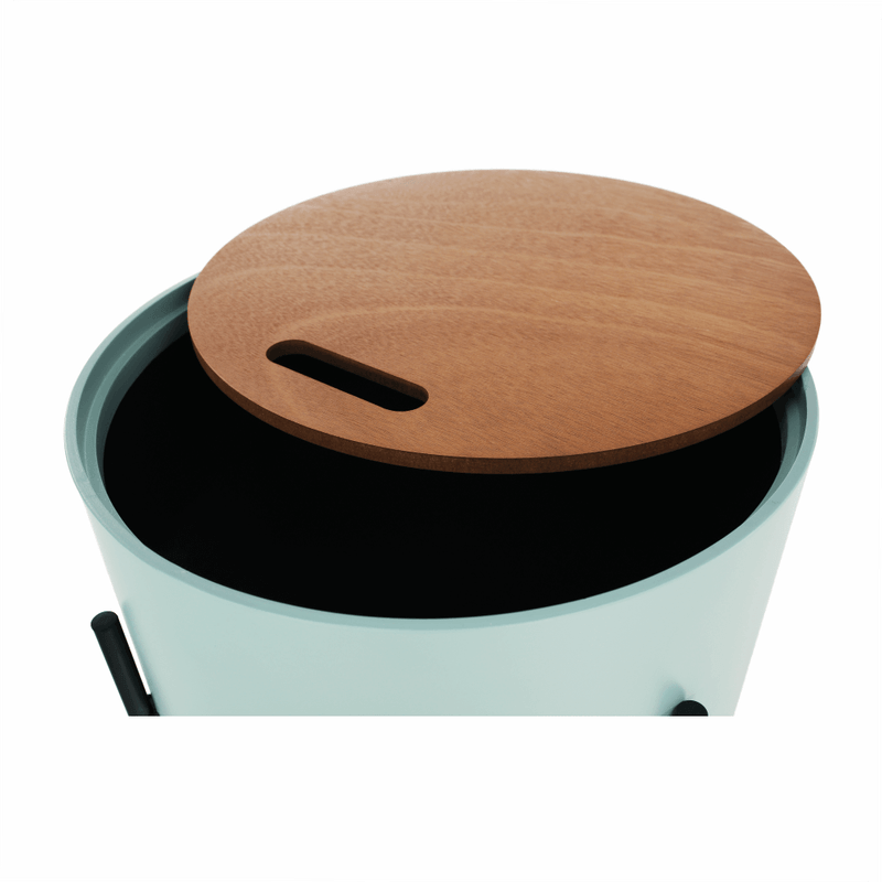 Casa si Gradina - Mobilier - Scaune si fotolii - Tabureti - Taburet cu spatiu de depozitare, neo menta/natural/negru, MOSAI - Infinity.ro