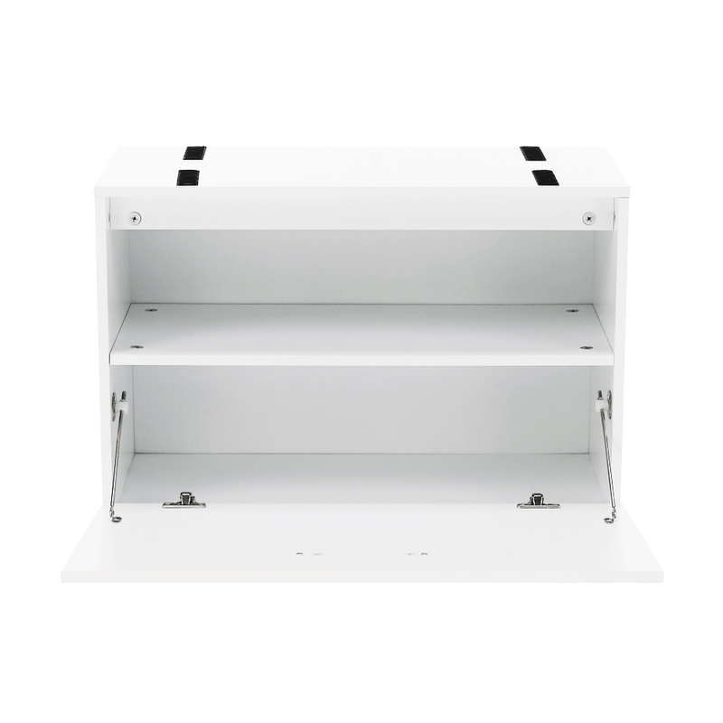 Casa si Gradina - Mobilier - Organizare si depozitare - Bancute - Banca cu pantofar, alb/gri, BOKSA - Infinity.ro