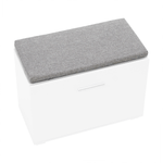 Casa si Gradina - Mobilier - Organizare si depozitare - Bancute - Banca cu pantofar, alb/gri, BOKSA - Infinity.ro