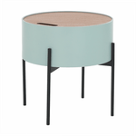 Casa si Gradina - Mobilier - Scaune si fotolii - Tabureti - Taburet cu spatiu de depozitare, neo menta/natural/negru, MOSAI - Infinity.ro