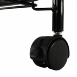 Casa si Gradina - Bucatarie si vesela - Ustensile bucatarie - Cosuri servire - Carucior de servire, negru, MYRIS - Infinity.ro