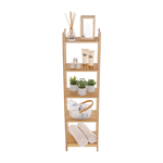 Casa si Gradina - Mobilier - Biblioteci si rafturi - Rafturi - Polita cu 5 rafturi, bambus natural, TIPUL IMPEROR 3 - Infinity.ro