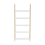Casa si Gradina - Mobilier - Biblioteci si rafturi - Rafturi - Etajera cu 5 rafturi, alb/natural, KOEN TYP 3 - Infinity.ro