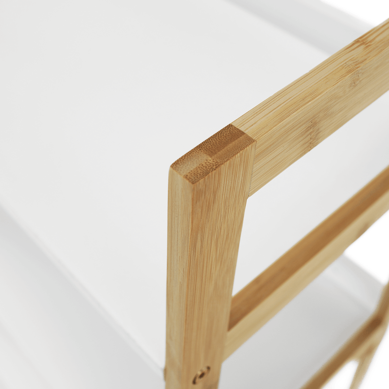 Casa si Gradina - Mobilier - Biblioteci si rafturi - Rafturi - Etajera cu 3 rafturi, alb/natural, KOEN TYP 1 - Infinity.ro