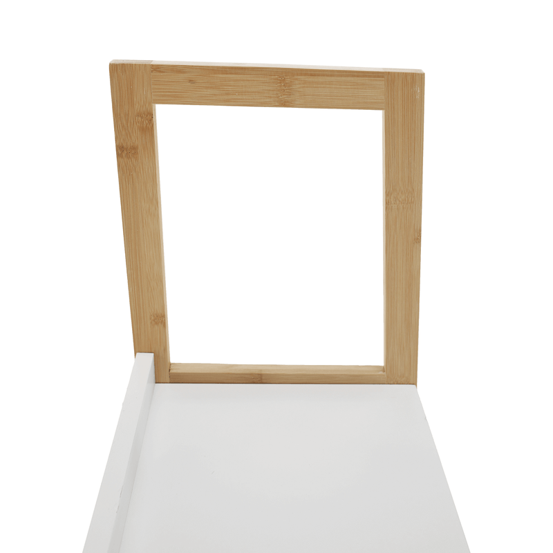 Casa si Gradina - Mobilier - Biblioteci si rafturi - Rafturi - Etajera cu 4 rafturi, alb/natural, KOEN TYP 2 - Infinity.ro