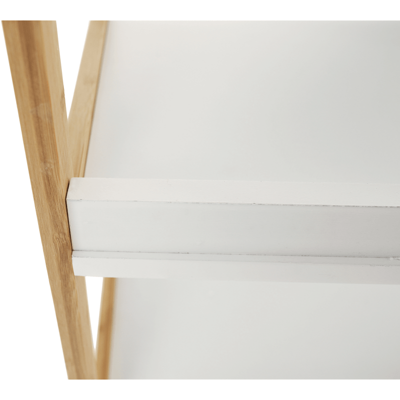 Casa si Gradina - Mobilier - Biblioteci si rafturi - Rafturi - Etajera cu 4 rafturi, alb/natural, KOEN TYP 2 - Infinity.ro